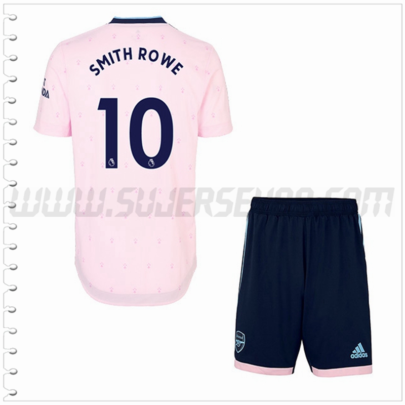 Equipacion del Arsenal SMITH-ROWE #10 Ninos 2022 2023