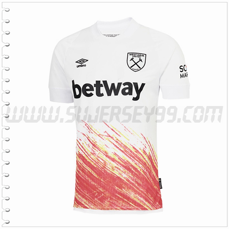 Tercera Nuevo Camiseta West Ham Negro 2022 2023