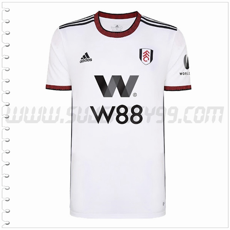 Primera Nuevo Camiseta Fulham Blanco 2022 2023