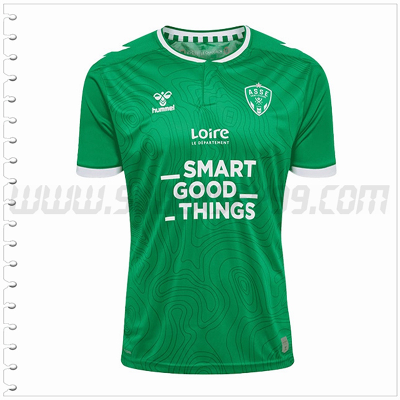 Primera Nuevo Camiseta AS St Etienne Verde 2022 2023