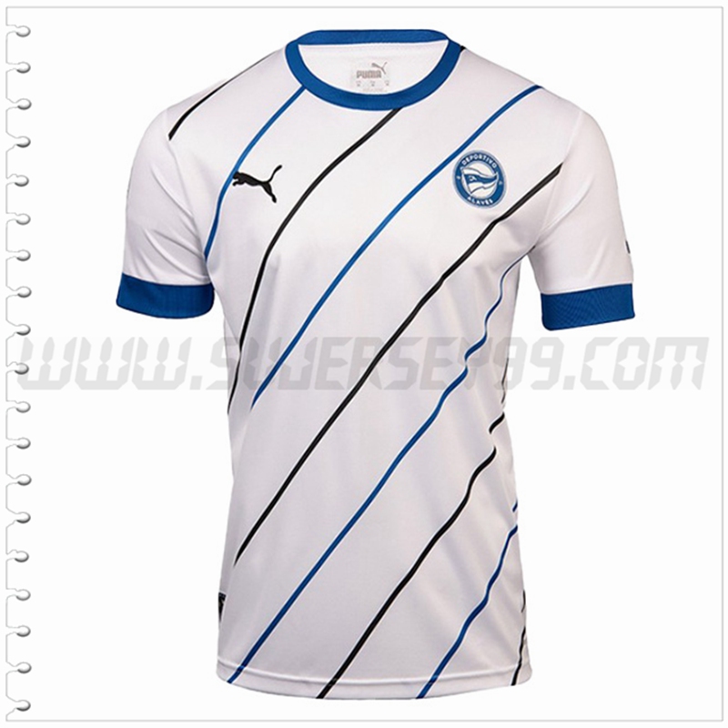 Segunda Nuevo Camiseta Alaves Blanco 2022 2023