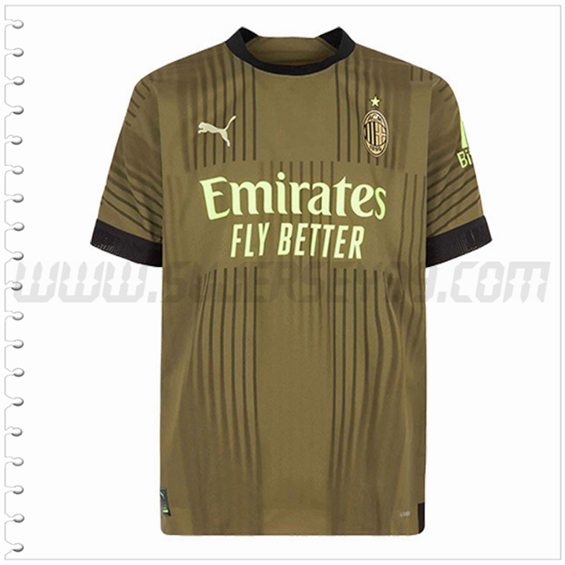 Tercera Nuevo Camiseta AC Milan 2022 2023