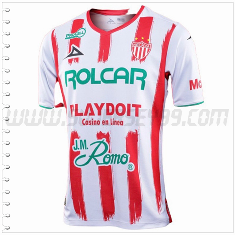 Primera Nuevo Camiseta Necaxa Rojo Blanco 2022 2023