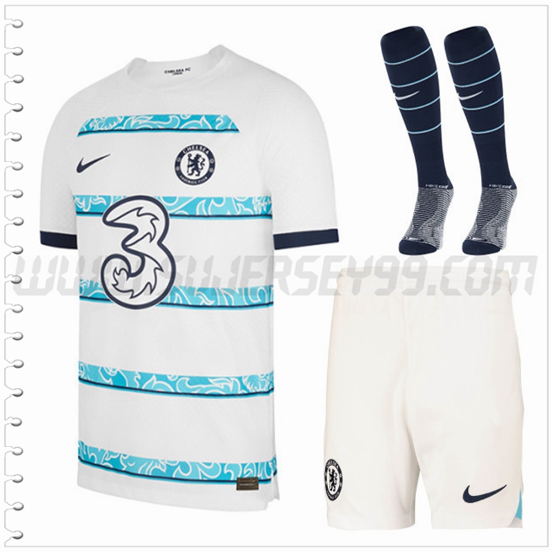 Segunda Equipacion del FC Chelsea (Pantalones + Calcetines) 2022 2023