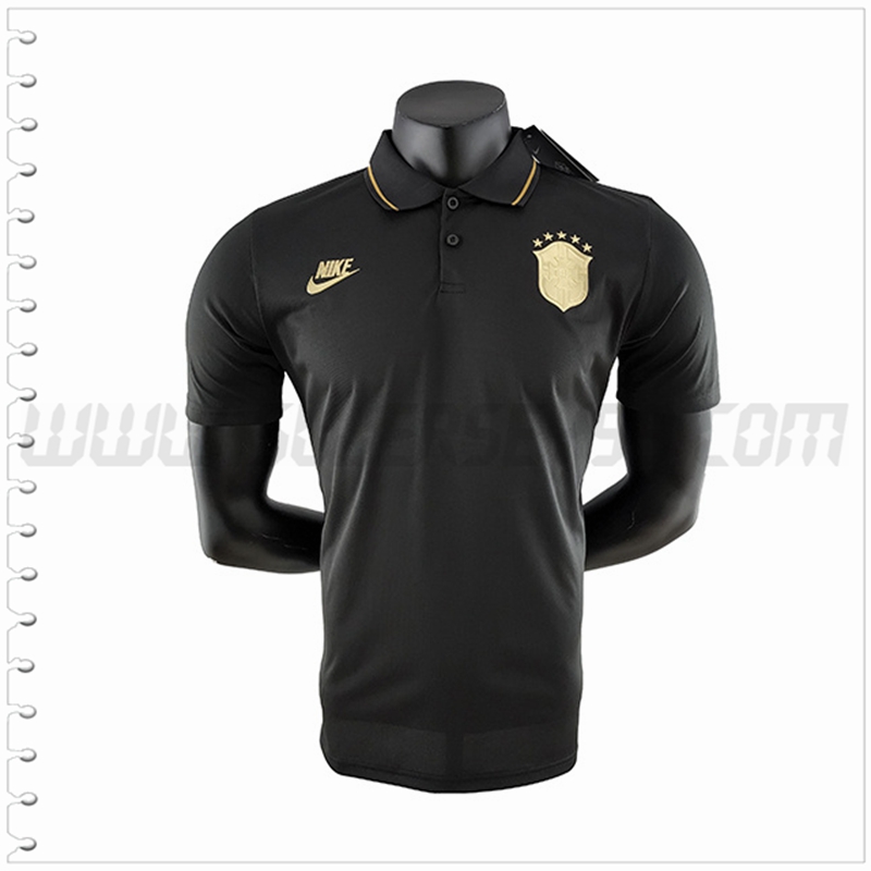 Polo Futbol Brasil NIKE Negro 2022 2023