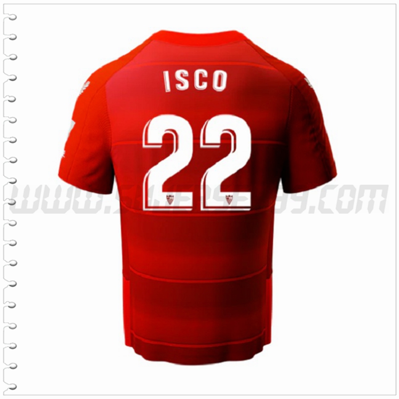Segunda Camiseta Futbol Sevilla FC Isco #22 2022 2023