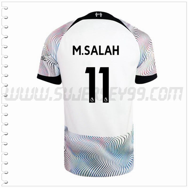 Segunda Camiseta Futbol FC Liverpool M.SALAH #11 2022 2023