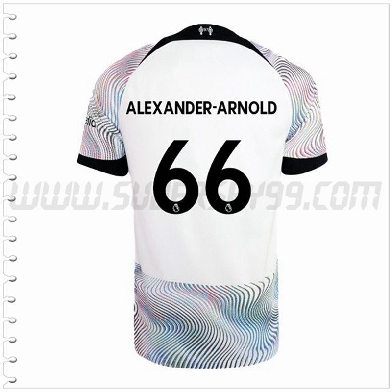 Segunda Camiseta Futbol FC Liverpool ALEXANDER-ARNOLD #66 2022 2023