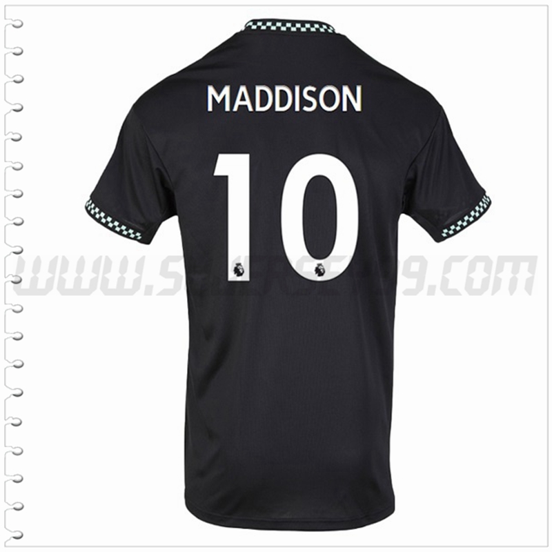 Segunda Camiseta Futbol Leicester City MADDISON #10 2022 2023