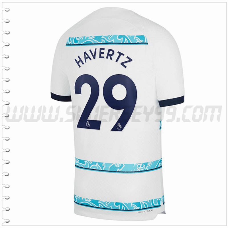 Segunda Camiseta Futbol FC Chelsea HAVERTZ #29 2022 2023