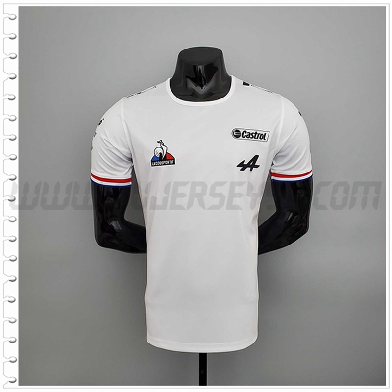 Camiseta Entrenamiento F1 Alpine Racing Team Blanco 2022