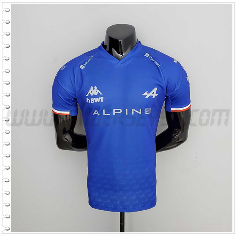 Camiseta Entrenamiento F1 Alpine Racing Team Azul 2022