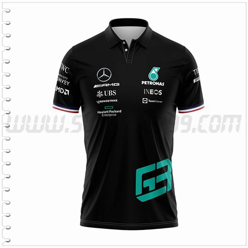 Polo F1 Mercedes Benz Team Negro 2022