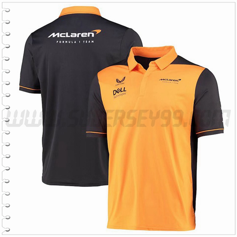 Polo F1 McLaren Team Naranja/Negro 2022