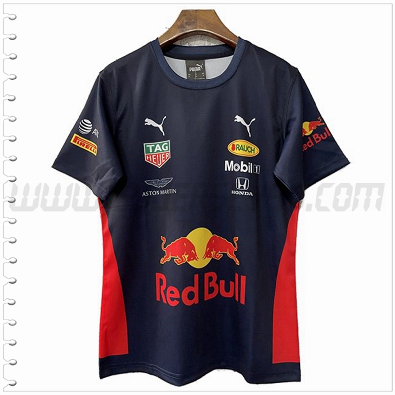 Camiseta Entrenamiento F1 RedBull Racing Team Azul Oscuro 2022