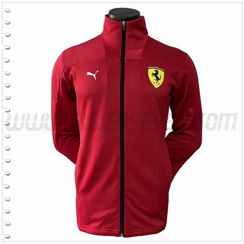 Chaqueta F1 Scuderia Ferrari Team Rojo 2022