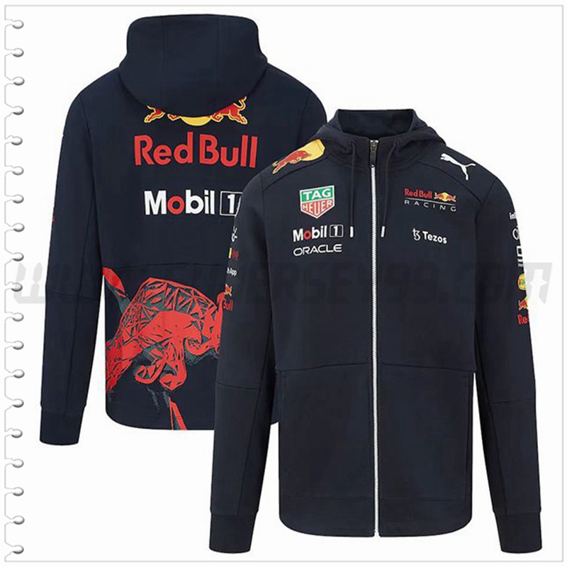 Chaqueta F1 RedBull Racing Team Azul Oscuro 2022