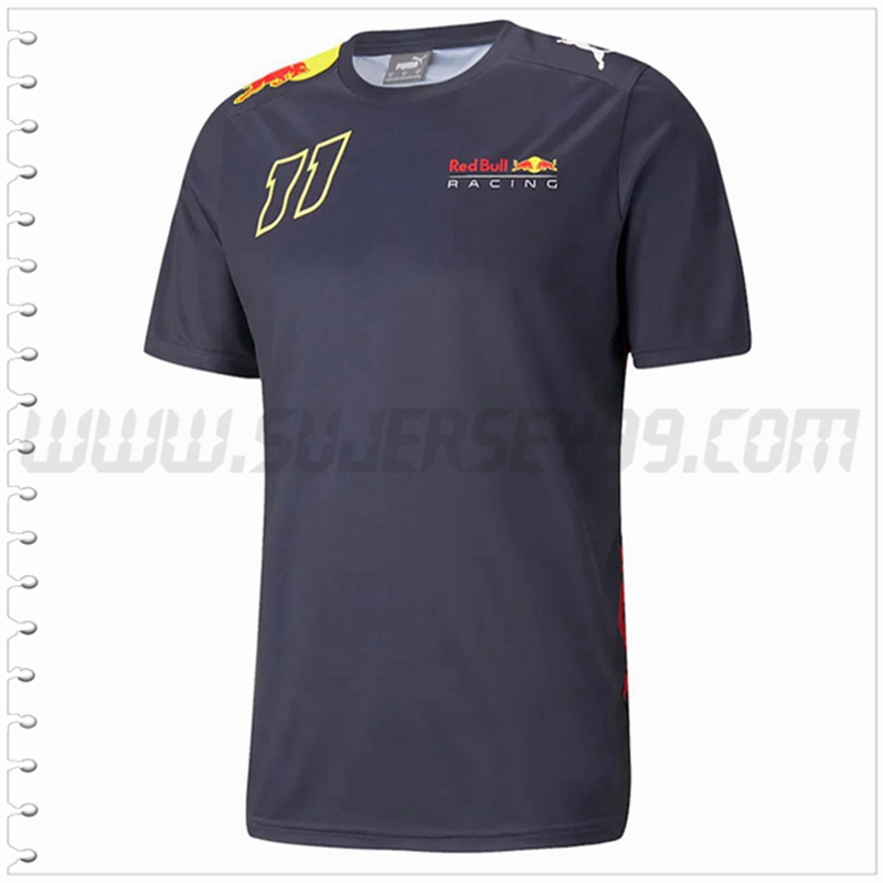 Camiseta Entrenamiento F1 RedBull Racing Team Azul Oscuro 2022