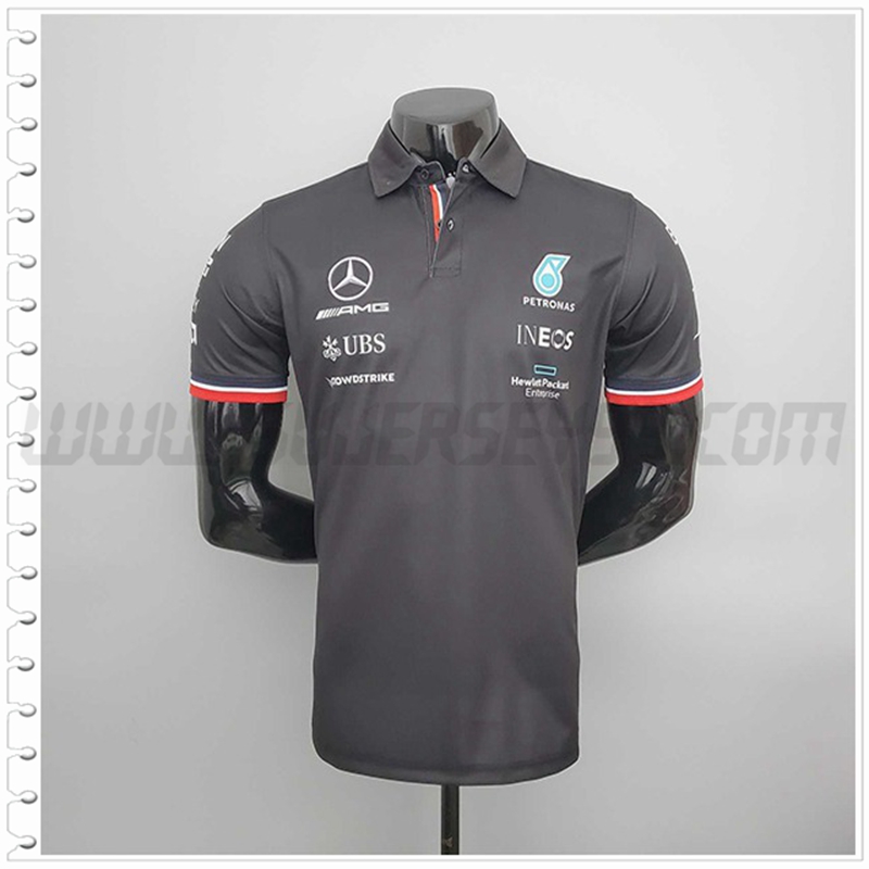 Polo F1 Mercedes Benz Team Negro 2022