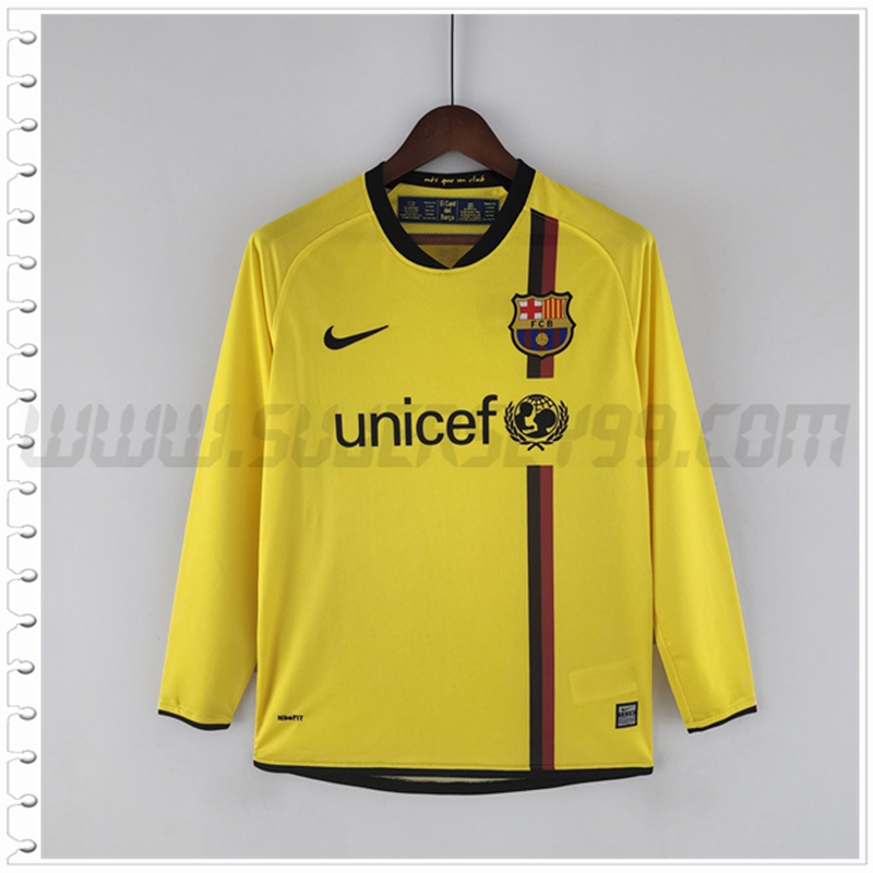 Segunda Camiseta Futbol FC Barcelona Retro 2008/2009