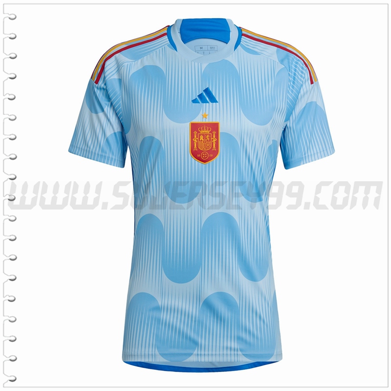 Segunda Nuevo Camiseta Equipo España 2022 2023