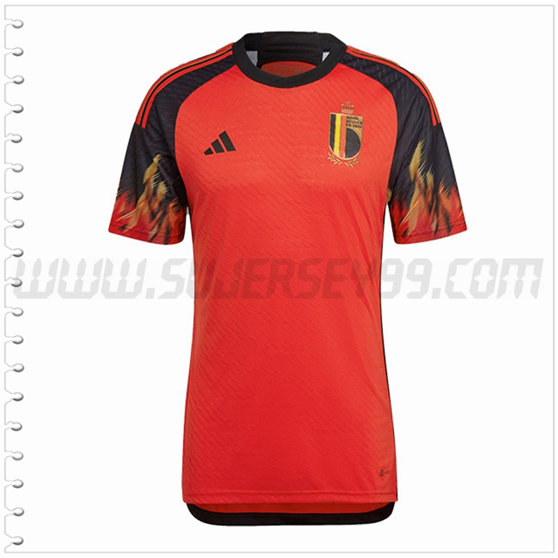 Primera Nuevo Camiseta Equipo Bélgica 2022 2023