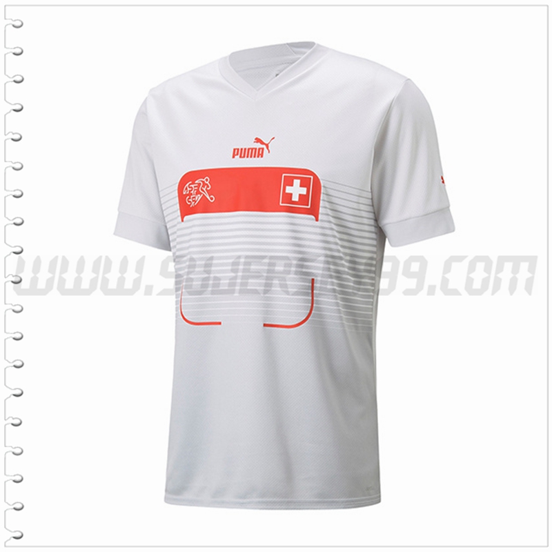 Segunda Nuevo Camiseta Equipo Suizo 2022 2023