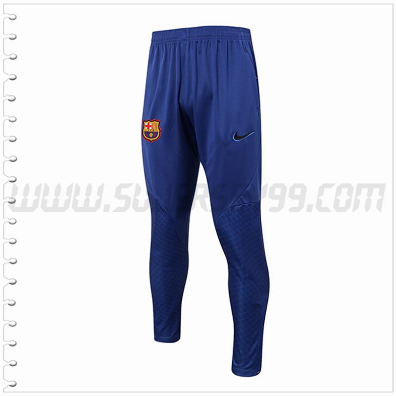 Pantalones Entrenamiento FC Barcelona Azul 2022 2023 -03