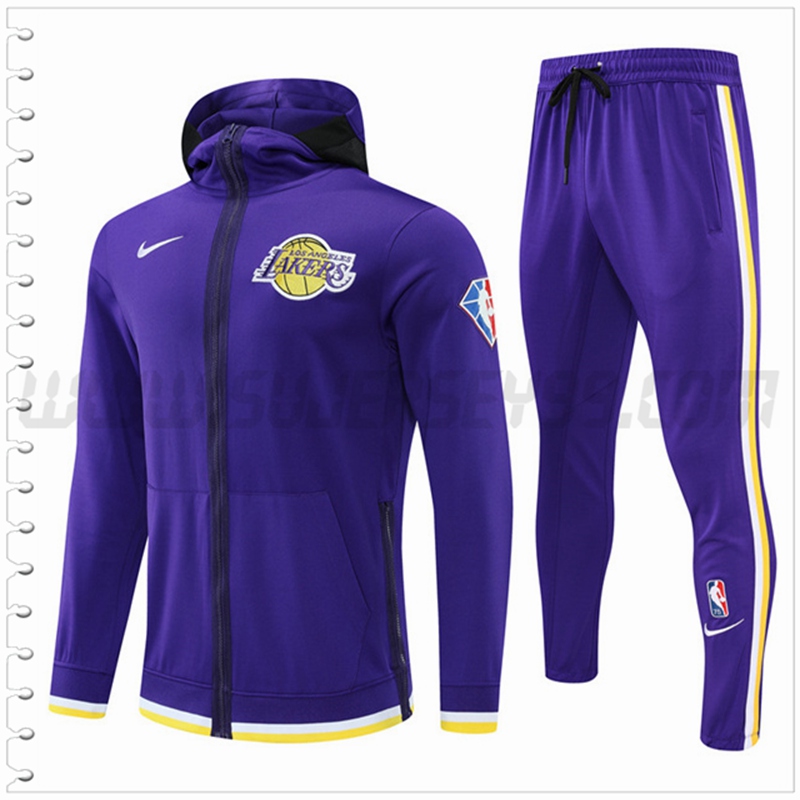 Chandal Futbol Los Angeles Lakers Púrpura 2022