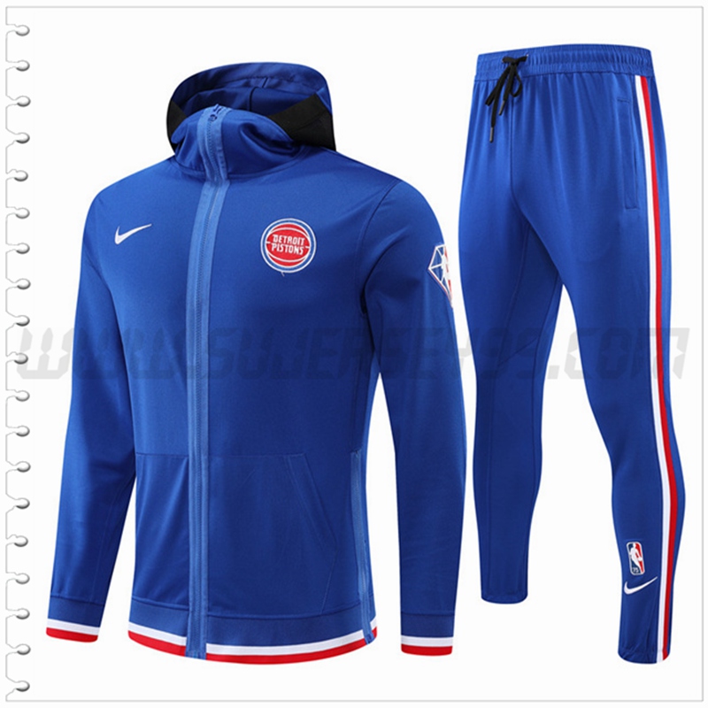 Chandal Futbol Detroit Pistons Azul 2022