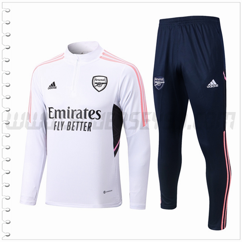 Chandal Futbol Arsenal Blanco 2022 2023