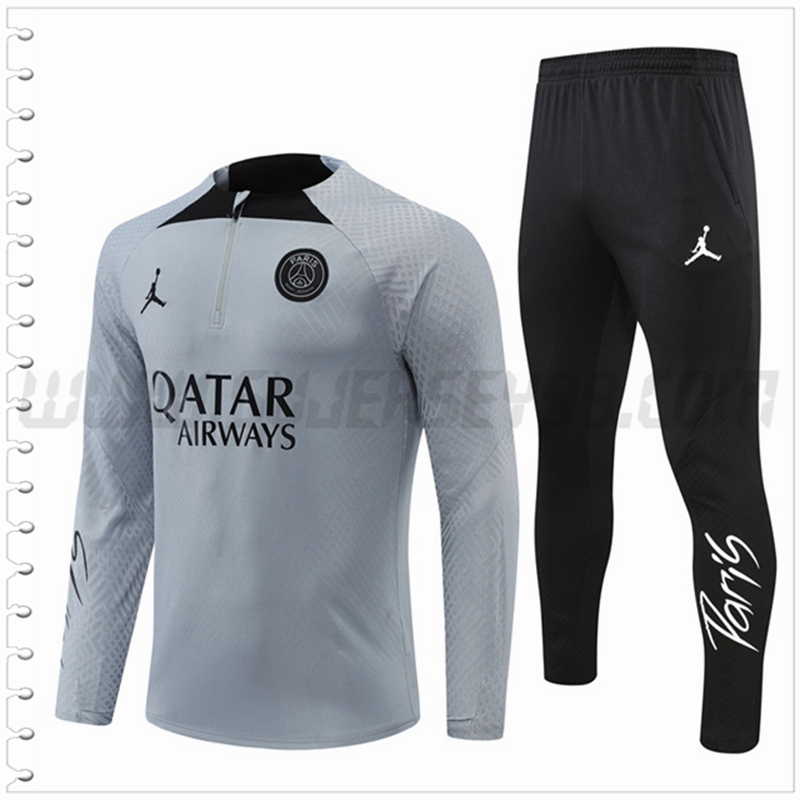 Chandal Futbol Jordan PSG Gris 2022 2023