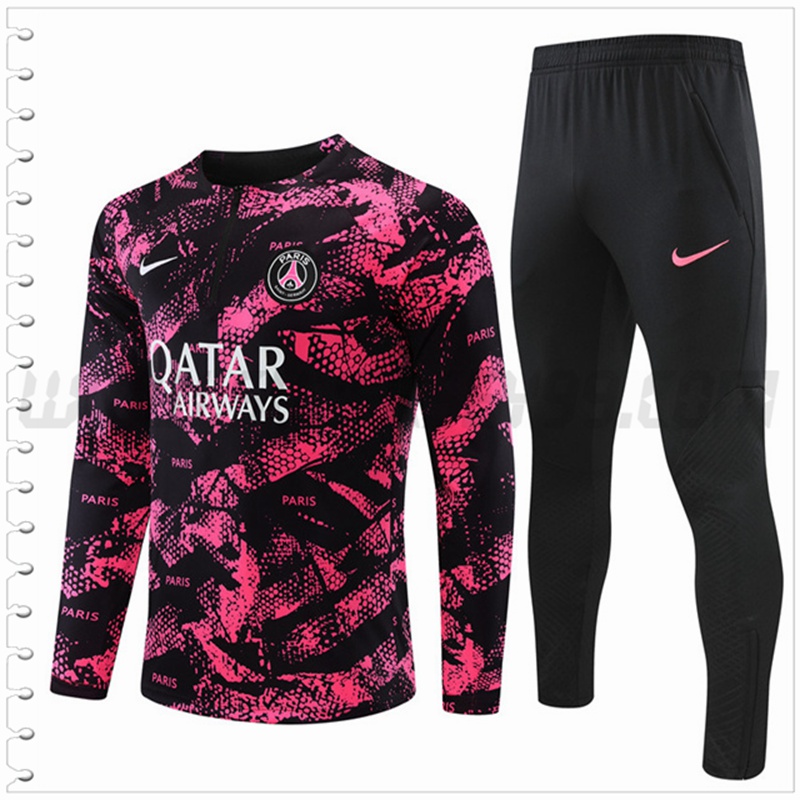 Chandal Futbol PSG Rojo/Negro 2022 2023