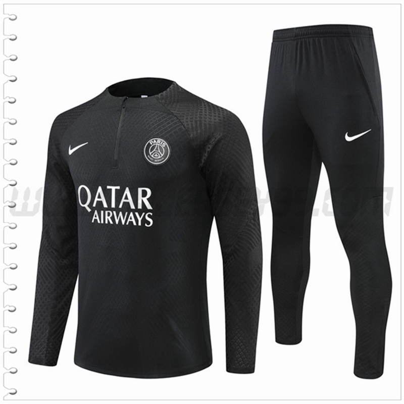 Chandal Futbol PSG Negro 2022 2023