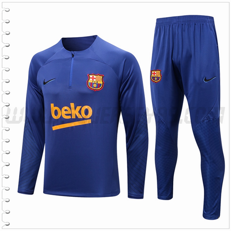 Chandal Futbol FC Barcelona Azul 2022 2023