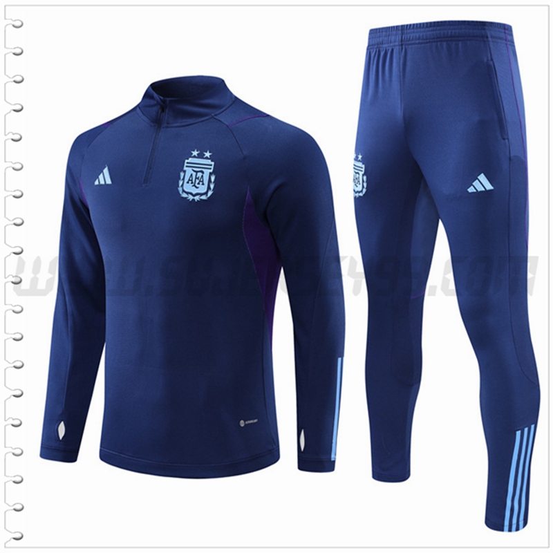 Chandal Futbol Argentina Azul Marino 2022 2023