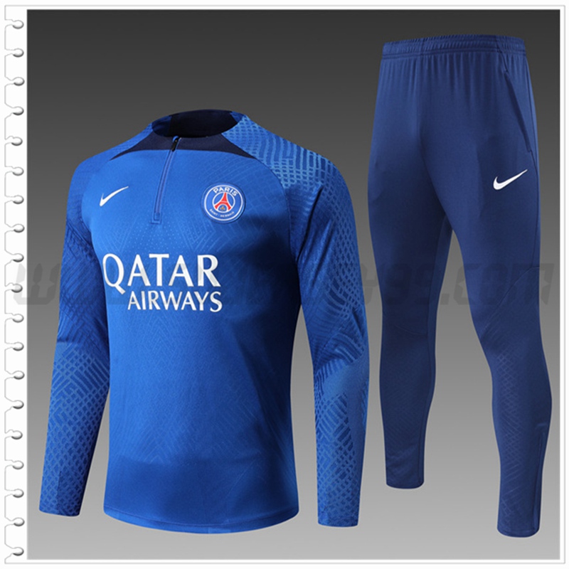 Chandal Futbol PSG Ninos Azul 2022 2023