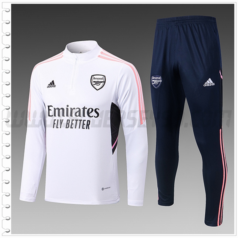 Chandal Futbol Arsenal Blanco 2022 2023