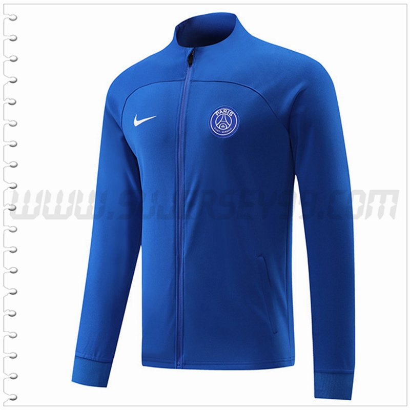 Chaqueta Futbol PSG Azul 2022 2023