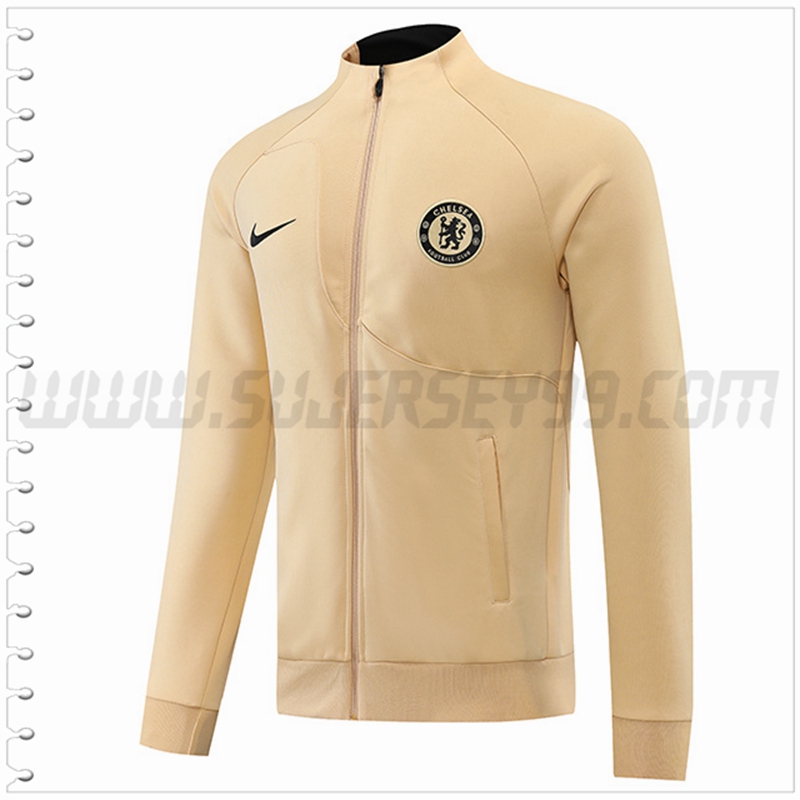 Chaqueta Futbol FC Chelsea Amarillo 2022 2023