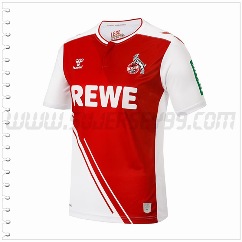 Primera Nuevo Camiseta FC Koln 2022 2023
