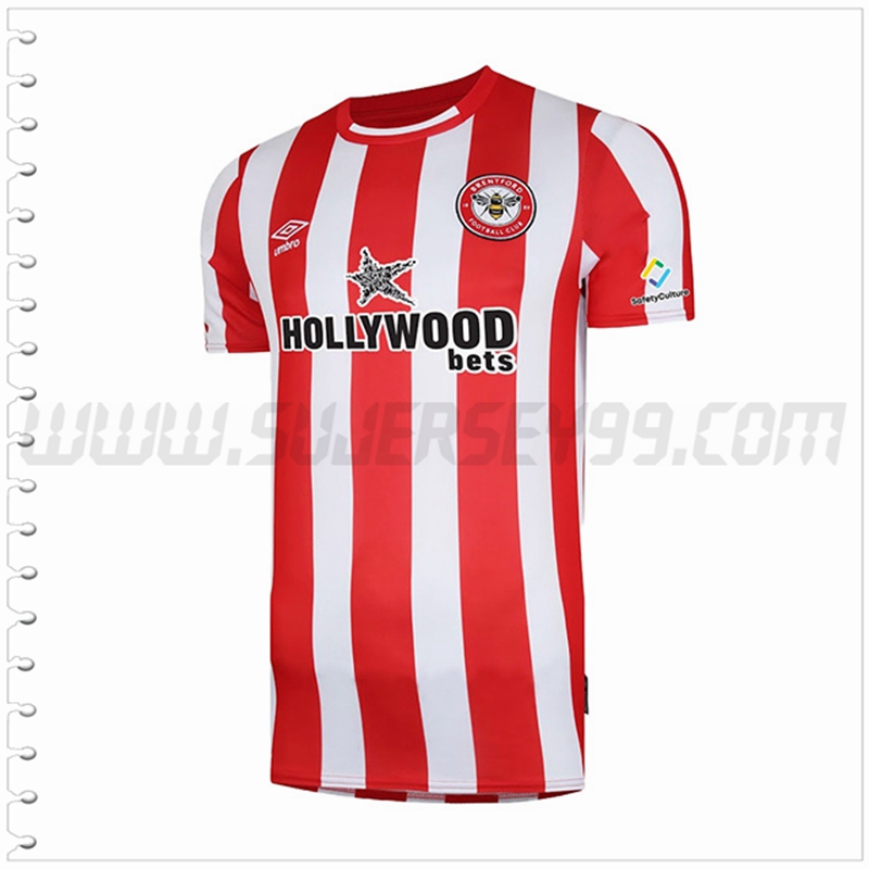 Primera Nuevo Camiseta Brentford 2022 2023