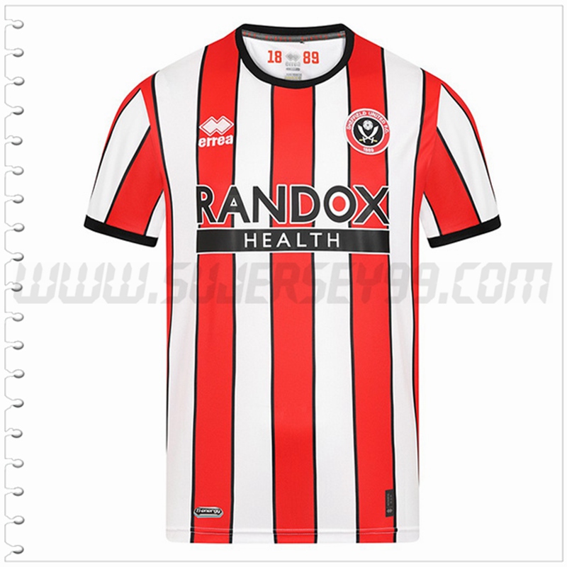 Primera Nuevo Camiseta Sheffield United 2022 2023