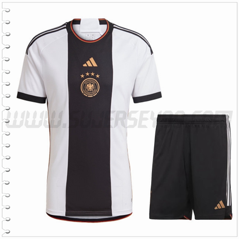 Primera Equipacion del Alemania + Pantalones Cortos 2022 2023