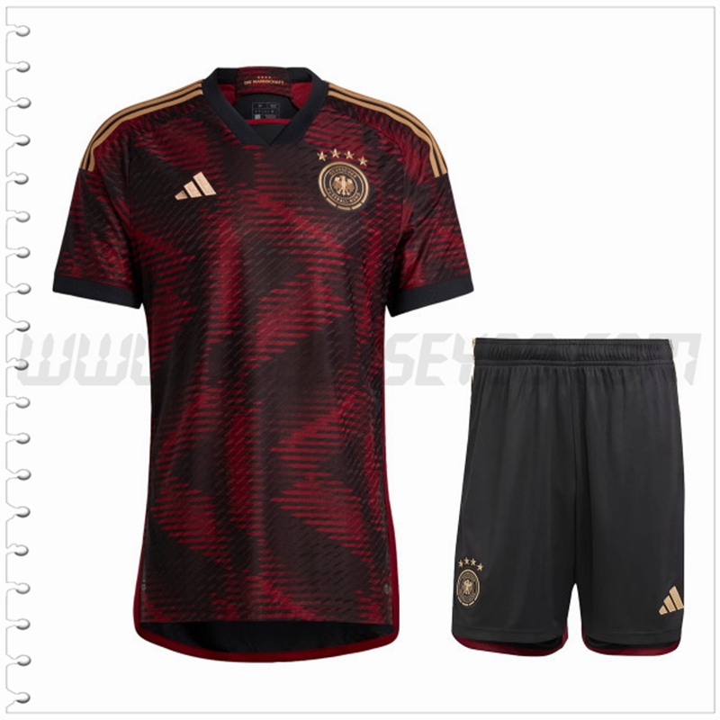 Segunda Equipacion del Alemania + Pantalones Cortos 2022 2023