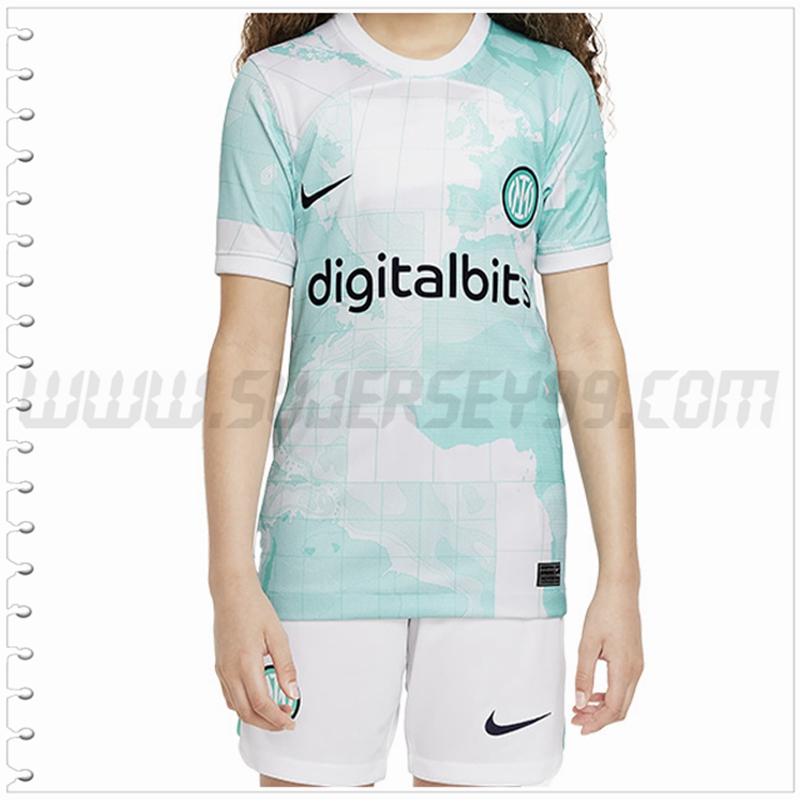 Nuevo Equipacion del Inter Milan Ninos 2022 2023