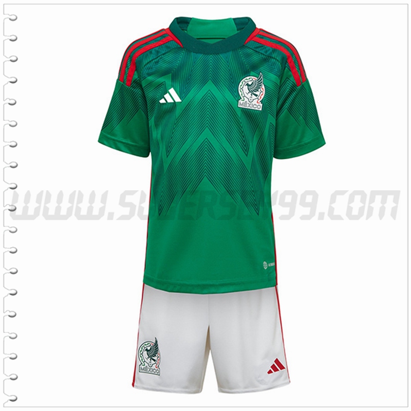 Nuevo Equipacion del México Ninos 2022 2023