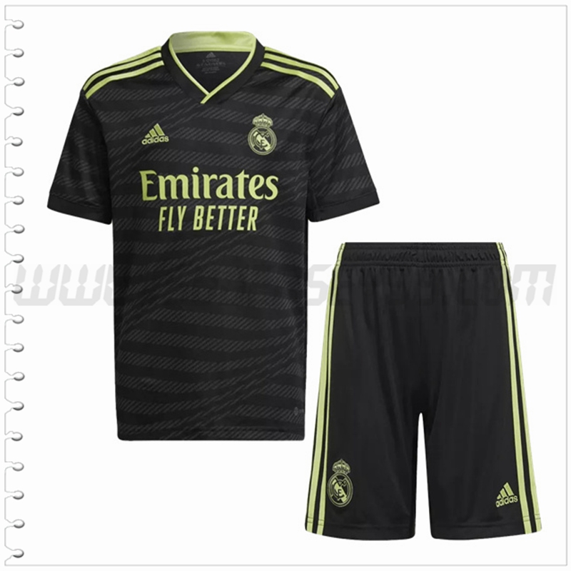 Nuevo Equipacion del Real Madrid Ninos 2022 2023