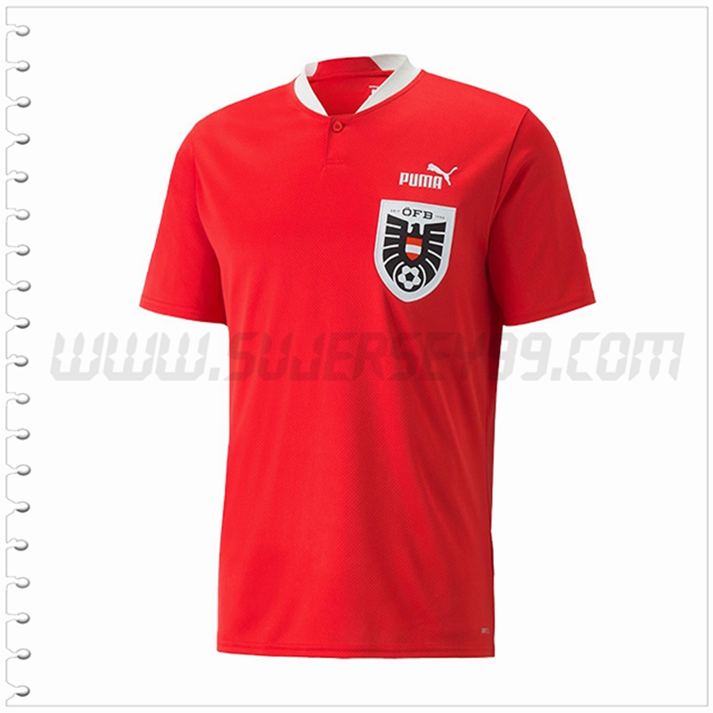 Primera Nuevo Camiseta Equipo Austria 2022 2023