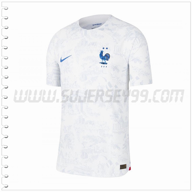 Segunda Nuevo Camiseta Equipo Francia 2022 2023